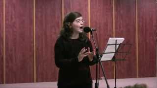 Wiegenlied  in Hebrew  Rosa Wol soprano [upl. by Stimson]