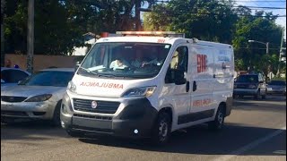 Dominican Ambulance Responding in Sosua DR [upl. by Hillery]