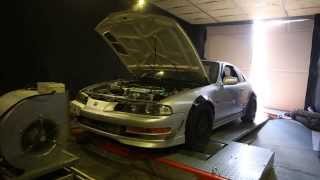 Prelude F22B Turbo Dyno [upl. by Seaden]