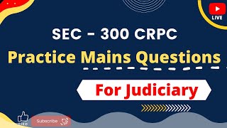 Sec 300 CrPC  Section 300 CrPC in Hindi  Double Jeopardy  Autrefois Acquit and Autrefois Convict [upl. by Aiken]