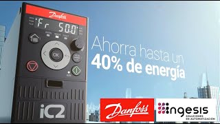 Convertidor Danfoss iC2Micro para bombas Ingesis Soluciones en Automatización [upl. by Ause]