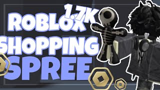 17K ROBUX SHOPPING SPREE BOY  ROBLOX [upl. by Femmine]