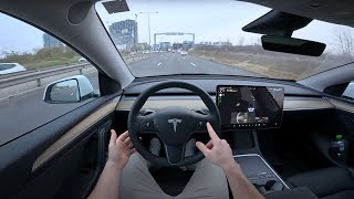 Tesla Model Y SR 2024 Drive [upl. by Harhay]