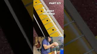 Japanese Fender Stratocaster Refret  Part 2 of 3 [upl. by Zosi]