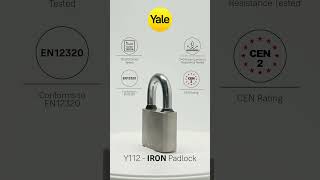 Yale padlock muscle 916  Trusted every day yalelock padlock shorts [upl. by Domenico]