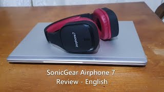 SonicGear Airphone 7 Review  English [upl. by Ney]