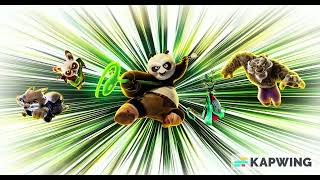 Kung Fu Panda 4 End Credits Song quotHit Me Baby One More Timequot Remake 100 REAL [upl. by Lecram]