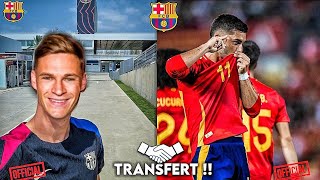 🚨ACTUALITÉS FC BARCELONE AUJOURDHUI  JOSHUA KIMMICH SAPPROCHE DU BARÇA   FERRAN TORRES DÉPART [upl. by Philemon]