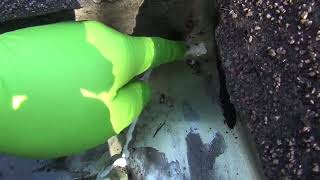 How to Reseal Gutter Corners From Leaking [upl. by Neitsirhc285]