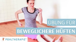 Übung für beweglichere Hüften [upl. by Dubois227]