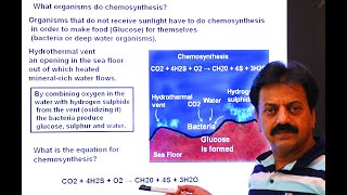 First Year  Chapter 12  Nutrition  Part 2  Chemotrophic Nutrition  Chemosynthesis [upl. by Faustus94]