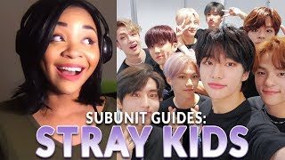 Reaction to Stray Kids Subunit Guides  AM I BEING PRANKED [upl. by Ardnalahs]