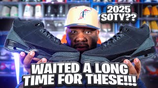 EARLY REVIEW AIR JORDAN 3 quotBLACK CATquotTHESE ARE MAJOR PRESSURE [upl. by Kerrison]