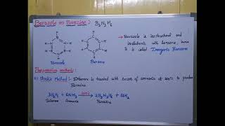 Borazole or borazineintroduction and preparation methods [upl. by Ggerc]