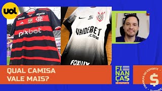 FLAMENGO OU CORINTHIANS QUEM TEM O MAIOR VALOR REAL DE PATROCÃNIO DO BRASIL RODRIGO MATTOS EXPLICA [upl. by Ajram567]