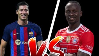 Sadio mane VS Robert Lewandowski  all goals 2022  2022 [upl. by Enitsirhk]