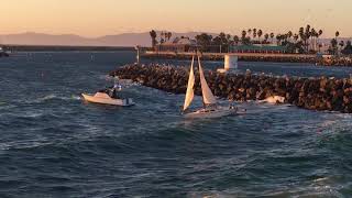 Dramatic Redondo Beach Harbor Rescue [upl. by Fisuoy]