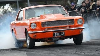 Turbo 6 Mustang street car busts 8s  Tunnel Vision [upl. by Cornelius]