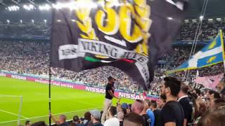 JUVENTUS 00 sevilla Curva Sud Scirea [upl. by Ecilayram]