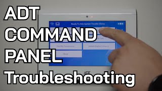 ADT Command Panel Troubleshooting [upl. by Anialed]