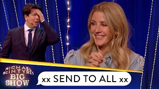 Ellie Goulding’s Send To All Is So Emotional  Michael McIntyre’s Big Show [upl. by Minabe697]