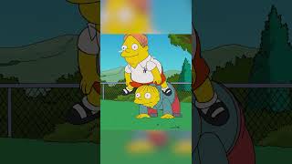 Barts prank with frogs 🐸😁 simpsons shorts [upl. by Infield]