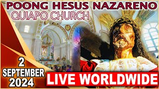 Quiapo Church Live Mass Today  2 September 2024 Monday HEALING MASS [upl. by Franklin]