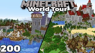 WORLD TOUR amp DOWNLOAD  MINECRAFT 114 Survival Lets Play ft Pixlriffs 200 [upl. by Aldrich360]