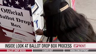 UPFRONT Inside ballot drop box process [upl. by Eldridge357]