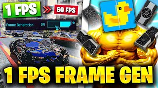 ✅ JUEGO a 1 FPS con FRAME GENERATION de LOSSLESS SCALING [upl. by Nola]