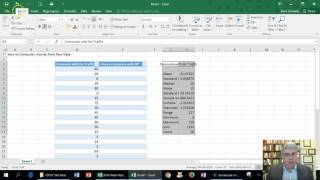 How to Calculate zScores from Raw Data with Excel 2016 for Windows [upl. by Sly]