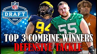 2024 NFL Scouting Combine Reaction I Top 3 Winners at Defensive Tackles [upl. by Nerissa]