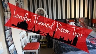 London Themed Room Tour  ohhitsonlyalice [upl. by Eelanaj]