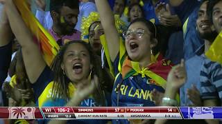 Kieron Pollards 500th T20  Sri Lanka vs West Indies 1st T20I  Match Highlights [upl. by Docilla]