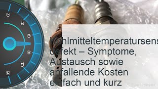 Kühlmitteltemperatursensor defekt  Kosten » Symptome » Reparatur [upl. by Meyer]