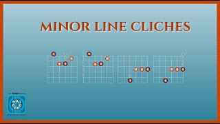 14 Ways to Play Minor Line Cliches [upl. by Lagiba264]