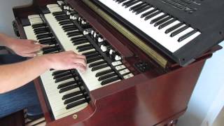 A Whiter Shade Of Pale Cover on Hammond B3 [upl. by Ardnued]