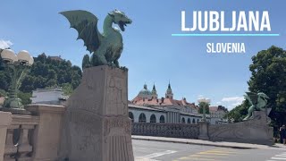 Ljubljana за один один день самые популярные достопримечательности города  Slovenia [upl. by Jacqueline]