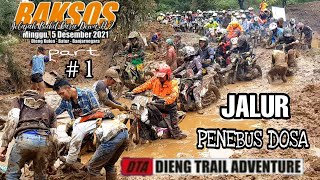 part1 TRABAS JALUR GILADTA DIENG TRAIL ADVENTURE DUNIA RODA [upl. by Aiekal]