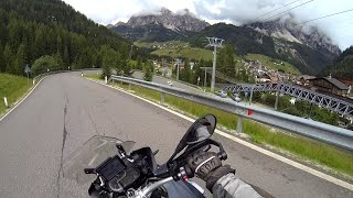 Passo Campolongo  Tour Gardasee  Dolomiten  Südtirol 2014 [upl. by Ainak]