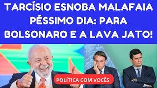 TARCÍSIO ESNOBA MALAFAIA  DIA TERRÍVEL PARA BOLSONARO E MORO [upl. by Nepean]