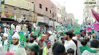 12 Rabi ul Awal Rally  Juloos  Eid Milad UN Nabi  Hyderabad Sindh 🇵🇰 rq [upl. by Mailli]