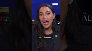 AOC slammed text message evidence of alleged corruption in the impeachment inquiry hearing [upl. by Tjader743]