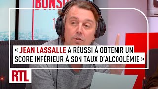 quotJean Lassalle a réussi lexploit dobtenir un score inférieur à son taux dalcoolémiequot [upl. by O'Doneven393]