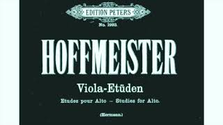 Hoffmeister Viola Etuden Nr 11 [upl. by Navonoj992]