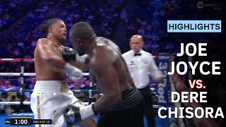 Joe Joyce vs Derek Chisora  Knockdown🥊 FULL FIGHT HIGHLIGHTS  BOXING FIGHT  JoyceChisora [upl. by Darahs337]