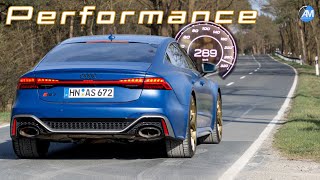 NEW RS7 Performance 630hp  0290 kmh acceleration🏁  by Automann in 4K [upl. by Tamera]