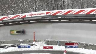 FIBT World Cup 20122013 WC4 Winterberg Womens Bobsleigh Highlights [upl. by Inej]