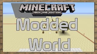 New Modded Minecraft Xbox One Map Xbox One Achievement World [upl. by Lefton]