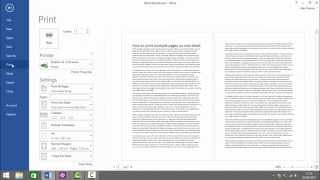 How to print multiple pages on one sheet of paper [upl. by Ennail]